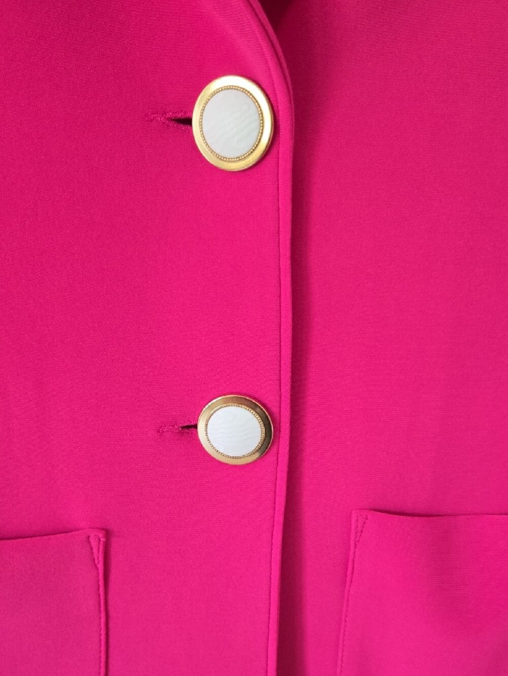 Joseph Ribkoff Bright Pink Tailored Blazer - Picture 4 of 4